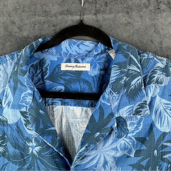 Tommy Bahama Men’s Tropical 100% Silk Casual Button Down Shirt Sz XLT - Picture 2 of 9